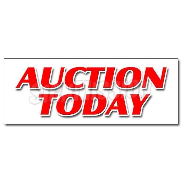 AUCTION TODAY DECAL sticker antiques jewelry collectables art sale tools, D-12 Auction Today